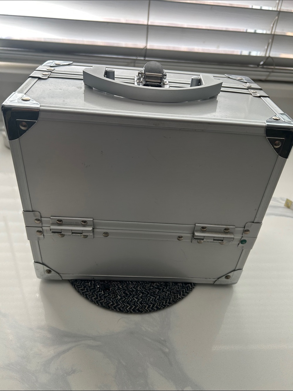 Sephora Silver Make Up Case 8.5” H 9.5”W x 6” D - Picture 4 of 6